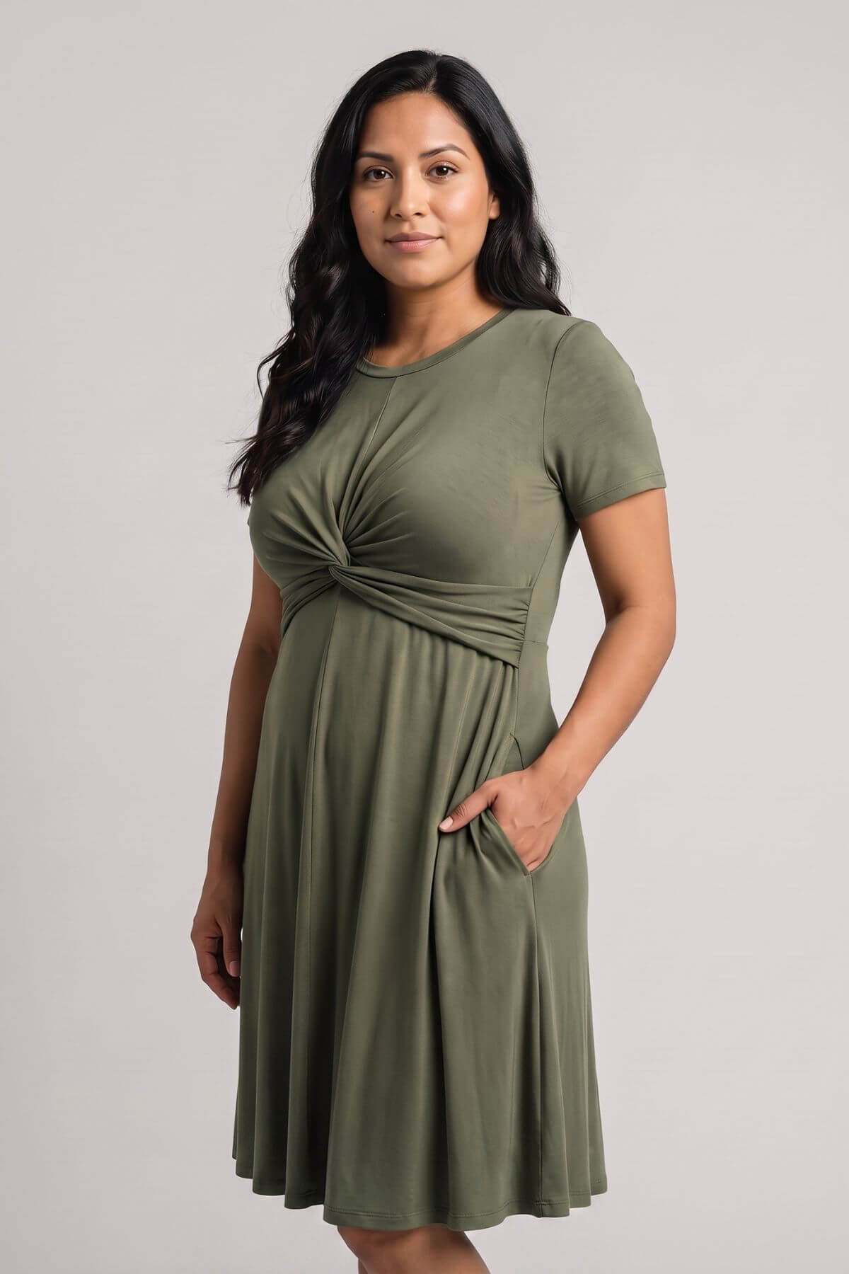 Liv Maternity & Nursing Dress